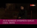 Julio Manrique interpreta Hamlet, d'Oriol Broggi