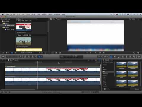 How To Blur Something In Final Cut Pro X