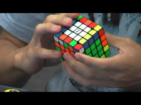 5x5 Rubik's cube world record average: 57.94