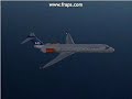 My first recorded flight in FS.