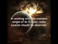 Eclipses and Energy Shifts