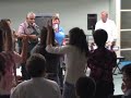 jesus set me free - pastors rob brown and peter walker and their wives perform during concert night of ficf and oasis commnunity church easter camp at greenhills convention centre