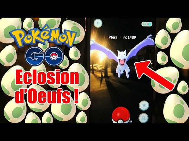 ptera le pokemon go ultra rare eclosion doeufs pokemon go fr 40
