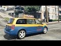 Dodge Grand Caravan Taxi 2008 1.2 для GTA 5 видео 1