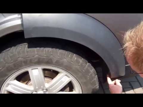 How to remove wheel arches on a Land Rover Discovery 3 LR3