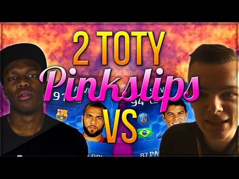 INCREDIBLE TOTY PINK SLIPS | KSI Vs RossiHD (FIFA 14)