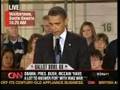 Obama takes on McCain/Bush