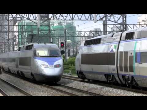 KTX From Seoul to Busan