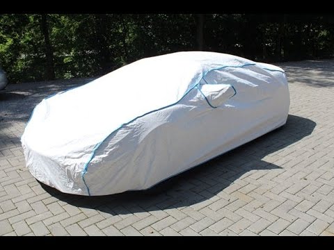 Sommer Car-Cover aus Tyvek ®. Atmungsaktiv, wasserfest, UV-stabil