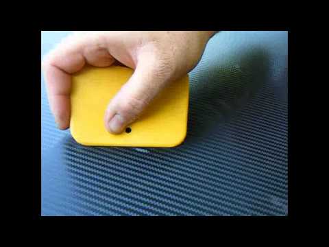Carbon Fiber Vinyl Install DIY