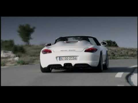Porsche Boxster Spyder in video