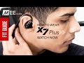 MEE audio X7 Plus earphone fit guide