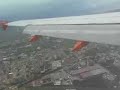 Atterraggio a Napoli Capodichino - Landing in Naples