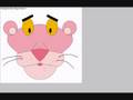 drawning of pink panther
