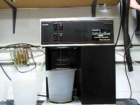 how to drain bunn vpr