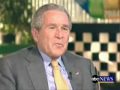 bush gets caught in his own lie