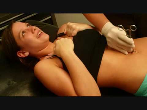 Belly button piercing :D