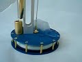CarlAero Stirling Engine running on an ice cube CarlAero Stirling Engine running on an ice cube