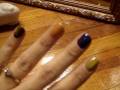 Crackle Nail Polish Experiment