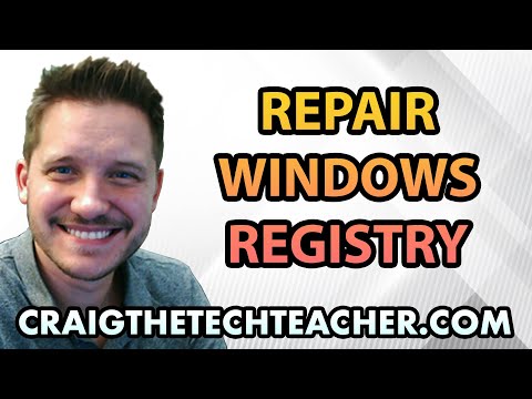 how to fix registry errors