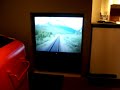 Dad on the Train Simulator