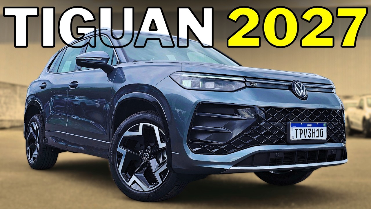 Tiguan R-Line 2027: O Que Mudou na Nova Geração do SUV?