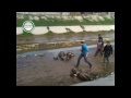RT @NuffSilence: Video of the apprx 100 corpses discovered today on banks of Quaiq river in Aleppo http://t.co/ffKKIDjn via @okbahmushaweh #Syria