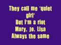 That's not my name- The Ting Tings (WITH LYRICS)