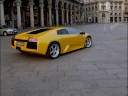 Yellow Lamborghini Murcielago Acceleration