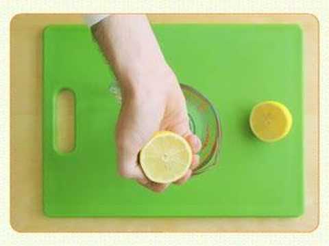 how to juice a lemon