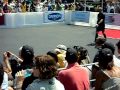 Mia Hamm and Nomar celebrities soccer challenge 2011