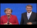 German Chancellor Angela Merkel wins second term