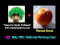 National Piercing Day is May 16th! (Hood Piercing)
