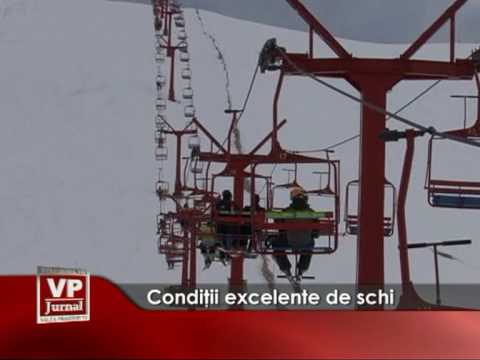 Condiţii excelente de schi