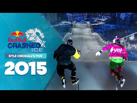 Red - Follow every stop of Red Bull Crashed Ice here: http://redbullcrashedice.com/ Check out the Sony Action Cam footage of Canadian Kyle Croxall's winning run of Ice Cross Downhill's Red Bull...