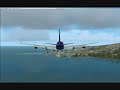 FSX Boeing 747-400ER Landing Tahiti FSX Boeing 747-400ER Landing Tahiti