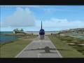 FSX Boeing 747-400ER Landing Tahiti