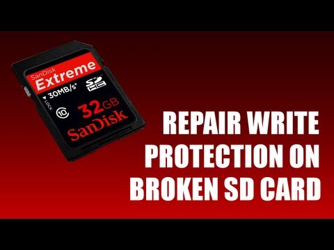 how to enable write on sd card