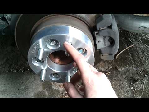 How to install wheel spacers