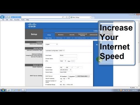 how to improve network speed