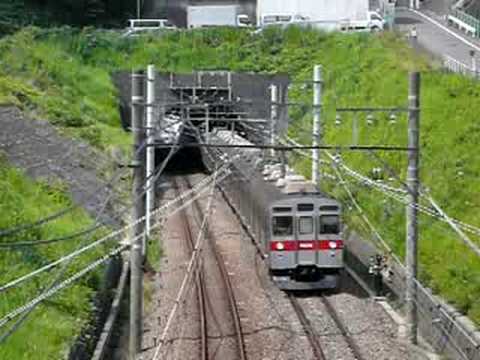東急8500系(2008年8月撮影)