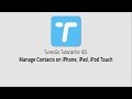 how to mass delete contacts on iphone
