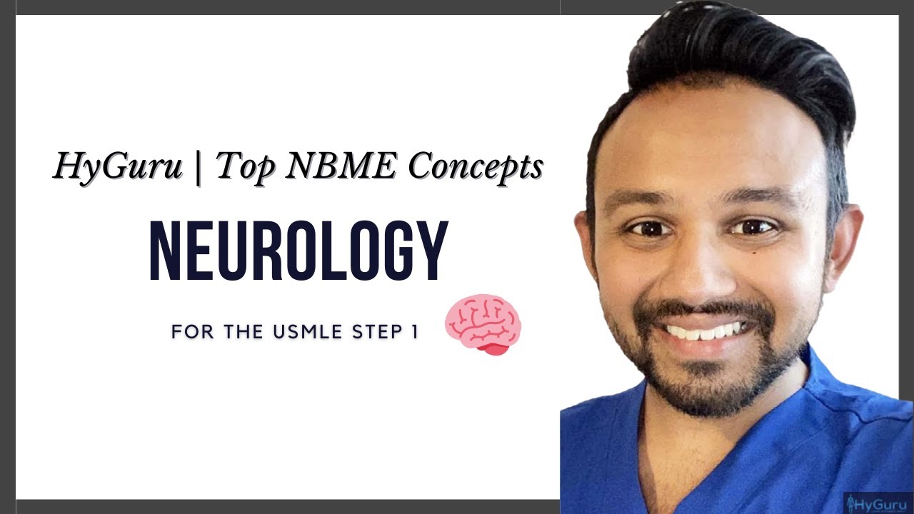Top NBME Concepts - Neurology (USMLE Step 1)