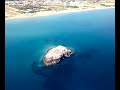 Landing at Heraklion Airport, Crete, Greece