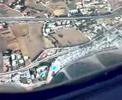 Landing at Heraklion Airport, Crete, Greece
