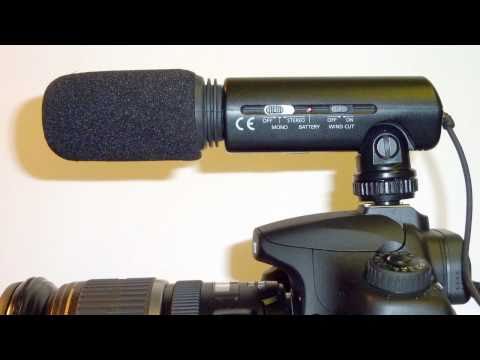 how to attach microphone to camera