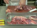 Aula de cortes de carnes Aula de cortes de carnes