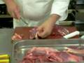 Aula de cortes de carnes