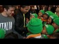 Thai Tims excited to meet Izzy and Adam Matthews at City Chambers, Glasgow