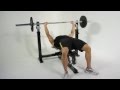 Bodybuilding - Rob Riches Chest Workout on the Powertec Workbench Olympic Bench